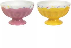 Gastro Fagylaltos tál, kerámia, különböző színek, magasság: 84 mm, átmérő: 133 mm