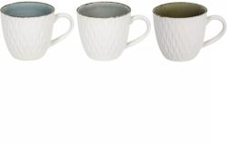 Gastro Dombornyomott kávésbögre, különböző színek, Űrtartalom: 0, 35 liter, magasság: 90 mm