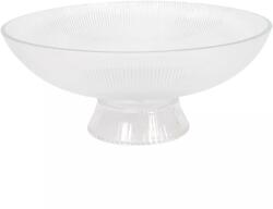 Gastro Bordázott felületű üvegtál talppal, magasság: 110 mm, hossz: 250 mm, szélesség: 250 mm (222200763)