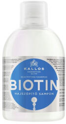 Kallos KJMN BIOTIN Hajszépítő sampon 1000ml Gyenge, fénytelen hajra