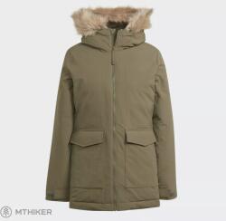 adidas HO FUR női kabát, olíva réteg (S)