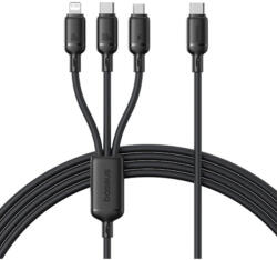 Baseus Data Cable - USB - USB-C, Lightning, Micro-USB, 100W, 480Mbps, 1.5m, fekete (Baseus - Gyors töltés, P10377705123-00)