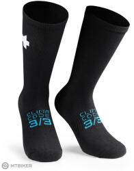 ASSOS WINTER P1 zokni, fekete (I (EU 39 - 42))