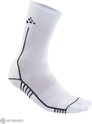 Craft Progress Mid zokni, fehér (EU 43/45)