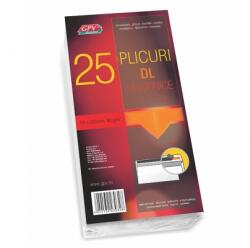 GPV Plic DL siliconic offset 110 x 220 mm, 80 g/mp 25 buc/set GPV 123032 (123032)