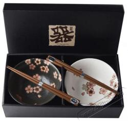  Made In Japan Cherry Blossom Tálkészlet pálcikákkal, 400 ml, 2 db