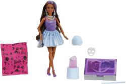 Barbie Păpuşă Barbie Party Unboxed - Pregătire pentru petrecere, cu accesorii, violet (JFY66) Figurina