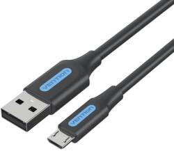 Vention Cablu de date Vention COLBI, USB 2.0 male - micro USB male, 3 m, Black (COLBI) - flax