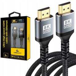 Cablexpert HDMI kábel 2.1, 2m, 8K 60Hz, 4K 120Hz, eARC, HDR (CCB-HDMI8K-2M)