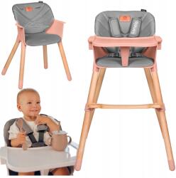 Lionelo Koen 2IN1 Fa Etetőszék övvel és asztallal (LO-KOEN)