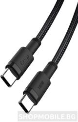 XO Плетен кабел XO cable NB-Q199 PD USB-C to USB-C, 100W, 1.5 метра (NB-Q199)