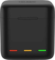 Telesin cutie de încărcare cu trei canale pentru GoPro Hero 12 / Hero 11 / Hero 10 / Hero 9