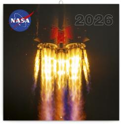 REALSYSTEM Lemeznaptár REALSYSTEM 300x300mm NASA 2026. 6097-NS (6097-NS)