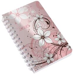 REALSYSTEM 2026 SP3 8811-53 virágok heti beosztású spirálos mini naptár (8811-53) - pcx