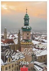 CSG 2026 Magyar városok 21x32 cm falinaptár FN 082 (FN 082)