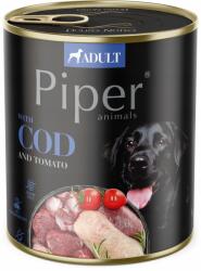 Piper Animals nedves kutyaeledel Piper Dolina Noteci tőkehal és paradicsom 800g