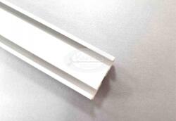  2 soros alumínium mennyezeti sín tartozékokkal