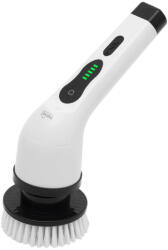 Somogyi Elektronic Home Hgpb8 Elektromos Tisztítókefe Szett, 25W Teljesítmény, 8 Cserélhető Fej, Teleszkópos Nyél, Változtatható Sebesség, Tölthető, Tartozék Usb-C Töltőkábellel