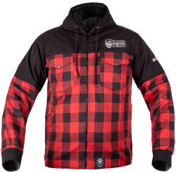 W-TEC Black Heart Softshell kabát W-TEC Black Heart Rozzer piros-fekete XL