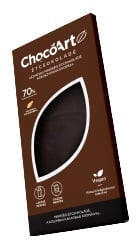 ChocoArtz kézműves minőségű 70%os kakaótartalmú étcsokoládé kúkuszvirágcukorral 80 g