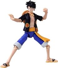 BANDAI Anime Heroes: One Piece - Monkey D. Luffy Dressrosa Version Action Figure