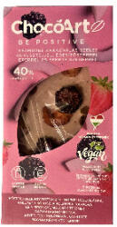 Chocoartz be positive rózsaszín kakaóvajas szelet 70 g