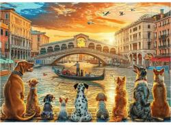 Trefl 10944 - Kutyák Velencében - 1000 db-os puzzle (10944)