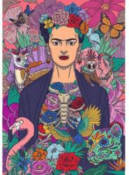 Trefl 12096 - Frida Kahlo - Virágzó lélek - 1000 db-os Premium Plus puzzle (12096)