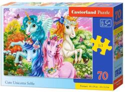 Castorland B-070213 - Unikornis szelfi - 70 db-os puzzle (B-070213)