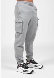Gorilla Wear - Hudson Track Pants - Férfi Oldalzsebes Melegítőnadrág - Szürke