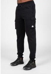 Gorilla Wear - Hudson Track Pants - Férfi Oldalzsebes Melegítőnadrág - Fekete