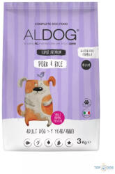 Aldog Pork Hipoallergén Kutyatáp Medium 3 Kg