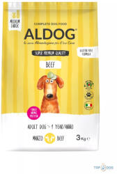 Aldog Beef Hipoallergén Kutyatáp Medium 3 Kg