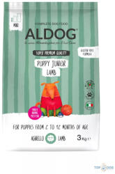 Aldog Puppy Junior Lamb Hipoallergén Kutyatáp Medium 3 Kg