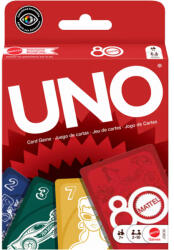 Mattel UNO kártya 80 éves rubinvörös kiadás
