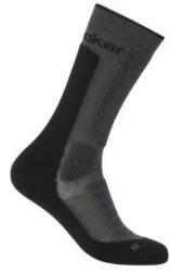 Icebreaker Merino Hike+ Heavy Crew Women Șosete OBSIDIAN/BLACK S