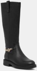Guess csizma FYONAL2 fekete, lapos talpú, FLFYON FAL11 - fekete Női 38