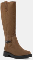 Guess csizma velúrból FYONAL2 - barna Női 36