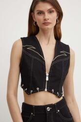 Pinko farmer mellény - fekete XS