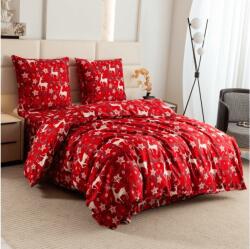  Mikroszálas ágyneműhuzat VELVET CHRISTMAS piros Ágyneműhuzat mérete: 70 x 90 cm | 140 x 220 cm