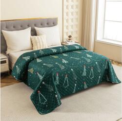  Ágytakaró CHRISTMAS DRIFT zöld Méret: 220 x 240 cm