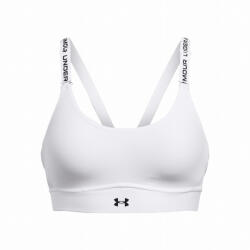 Under Armour Infinity Mid 2.0 Bra melltartó Melltartóe: L (A-C) / fehér/fekete