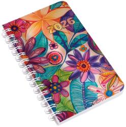 REALSYSTEM Zsebnaptár REALSYSTEM SP3 spirál mini 78x128mm heti fehér lapos akvarell 2026 (8811-50) - tonerpiac