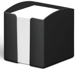 DURABLE Kockatömbtartó DURABLE Eco műanyag 10x10 cm töltött fekete (775801)