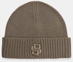 BOSS gyapjú sapka - zöld Univerzális méret - answear - 22 990 Ft