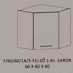 FN Helga konyha felső - 60/60 cm 1 ajtós sarok elem