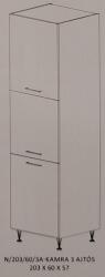 FN Helga konyha 3 ajtós állószekrény - N203 60 cm széles elem