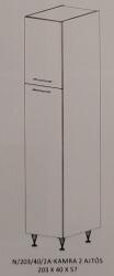 FN Anikó konyha 2 ajtós állószekrény - N203 40 cm széles elem