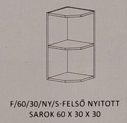 FN Dorina konyha felső 60/30 cm végzáró nyitott elem