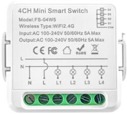 Luxion Releu LUXION 4 Canale cu Timer, Wi-Fi, Control Aplicatie